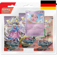 Pokémon Gewalten der Zeit 3-Pack Blister (DE) Pii