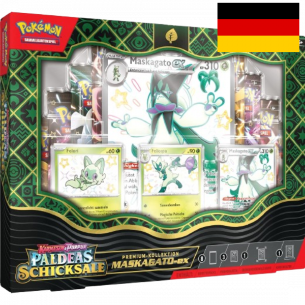 Pokémon Paldeas Schicksale Premium-Kollektion (DE) Maskagato EX