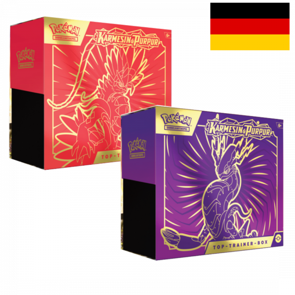 Pokémon Karmesin & Purpur Top-Trainerbox (DE)