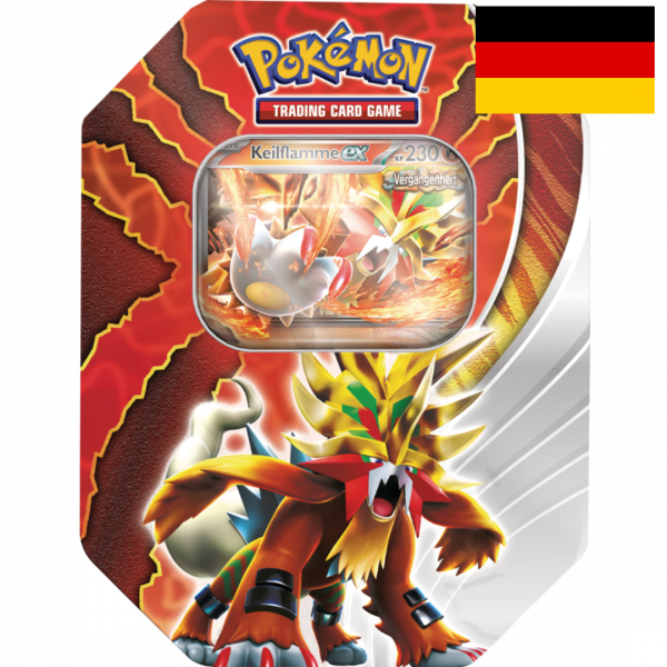 Pokémon Keilflamme EX Tin-Box (DE)