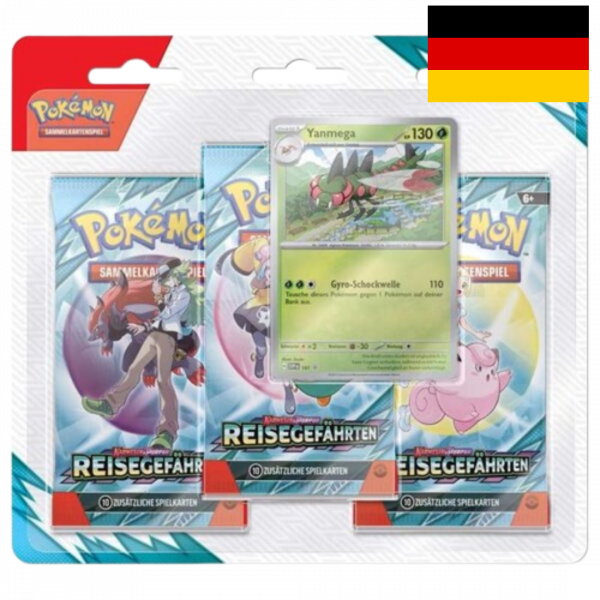 Pokémon Reisegefährten 3-Pack Blister (DE) Yanmega