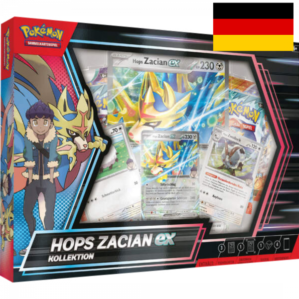 Pokémon Hops Zacian EX Kollektion (DE)