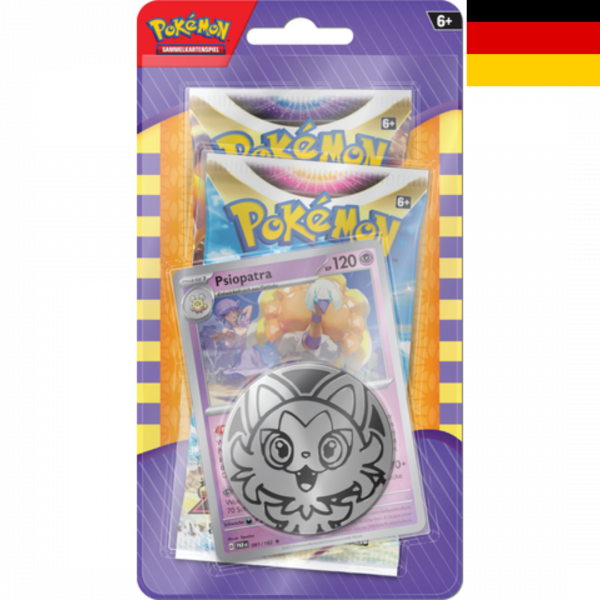 Pokémon Psiopatra 2-Pack Blister - August 2024 (DE)