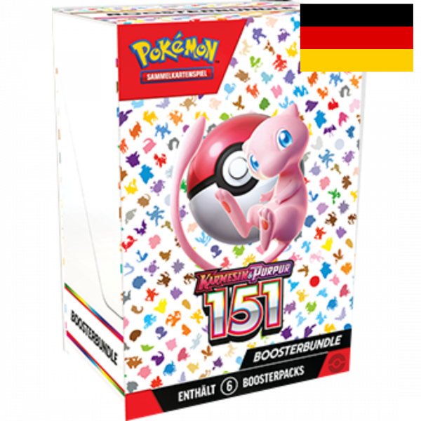 Pokémon 151 Boosterbundle (DE)