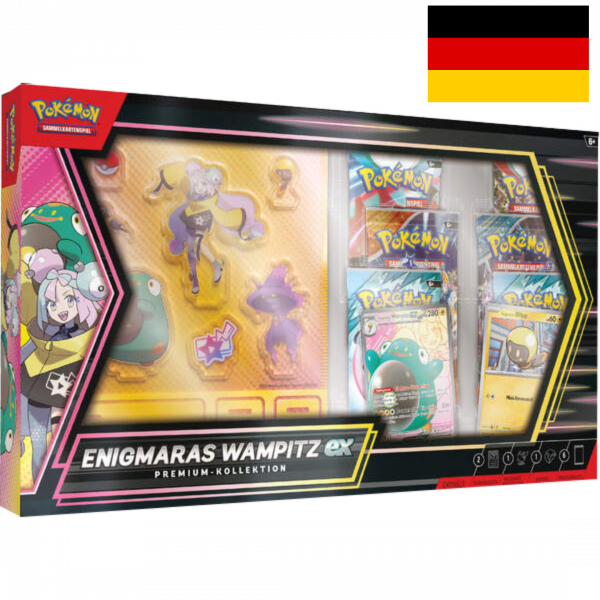 Pokémon Enigmaras Wampitz EX Premium Kollektion (DE)