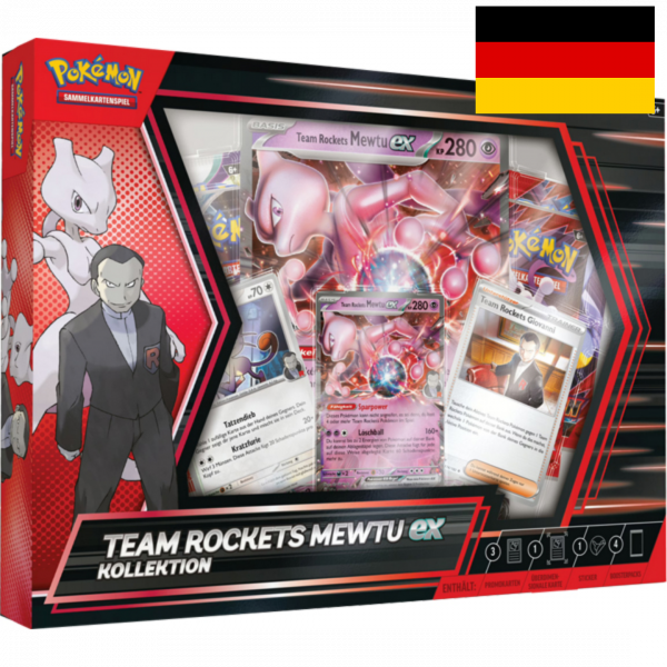 Pokémon Team Rockets Mewtu EX Kollektion (DE)