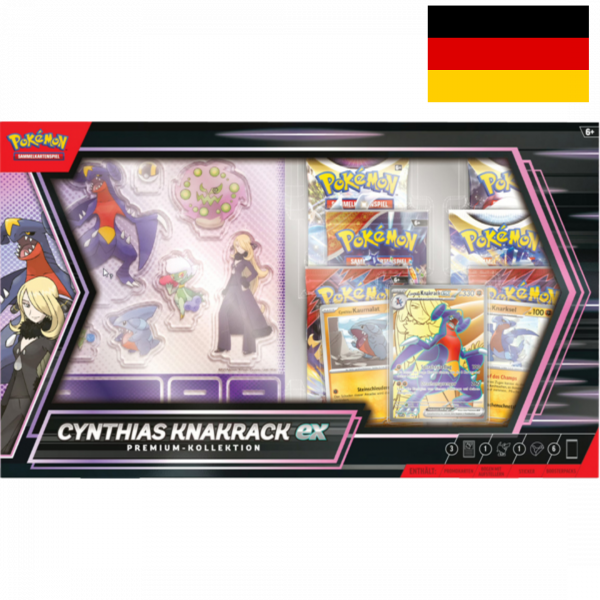 Pokémon Cynthias Knakrack EX Premium-Kollektion (DE)