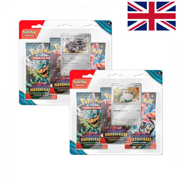 Pokémon Twilight Masquerade 3-Pack Blister (ENG)