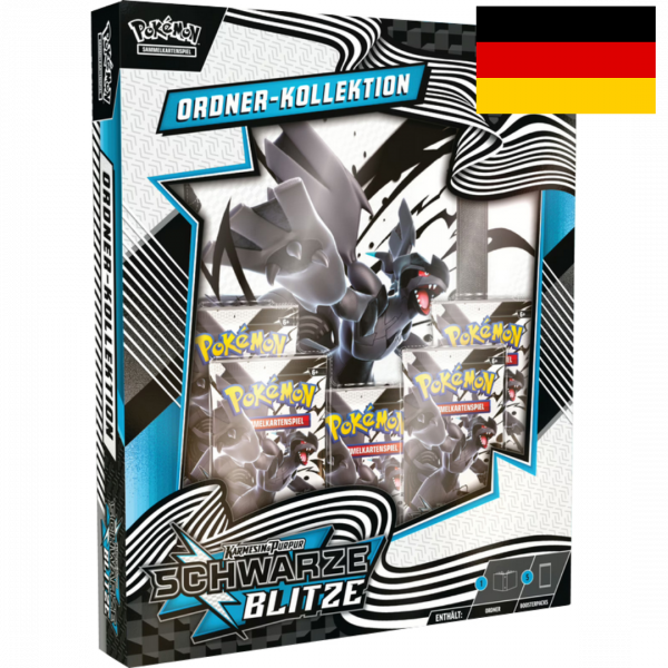 Pokémon Schwarze Blitze Ordner-Kollektion (DE)