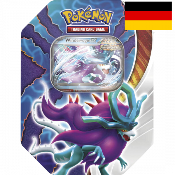 Pokémon Windewoge EX Tin-Box (DE)