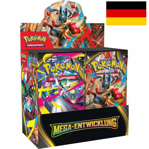 Pokémon Mega Entwicklung 36er-Display (DE)