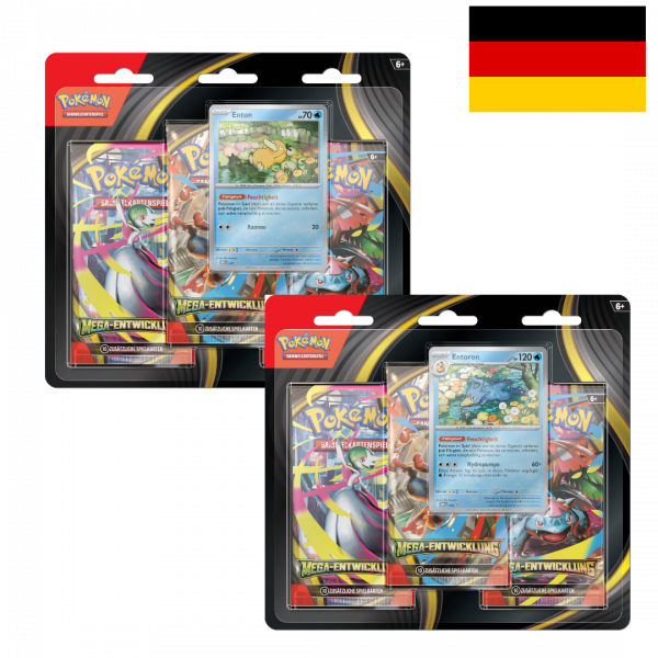 Pokémon Mega Entwicklung 3-Pack Blister (DE)