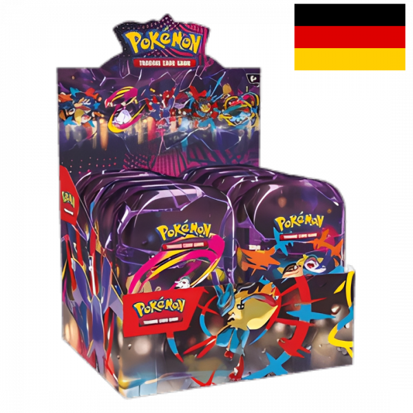 Pokémon Mega Helden Mini-Tin Display (DE)