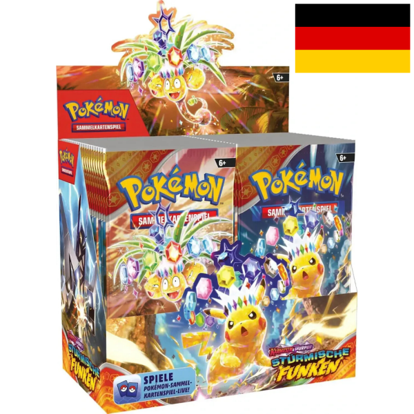 Pokémon Stürmische Funken 36er-Display (DE)
