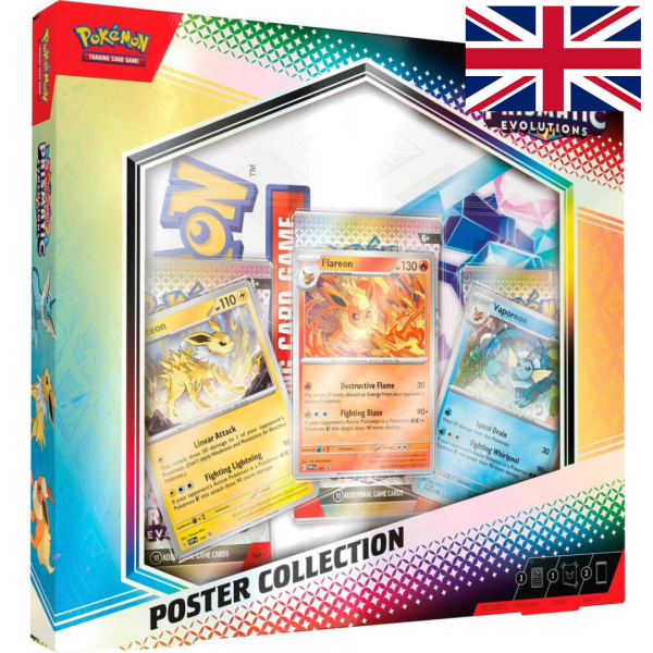 Pokémon Prismatic Evolutions Poster Collection (ENG)