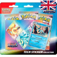 Pokémon Prismatic Evolutions Tech Sticker...