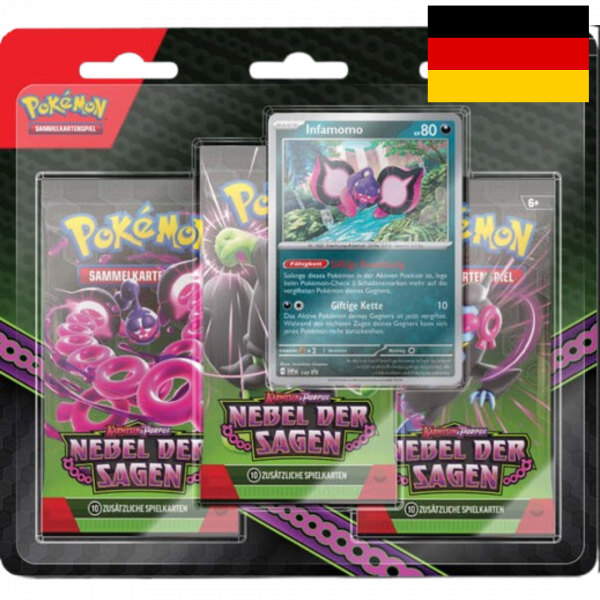 Pokémon Nebel der Sagen 3-Pack Blister (DE) Infamamo
